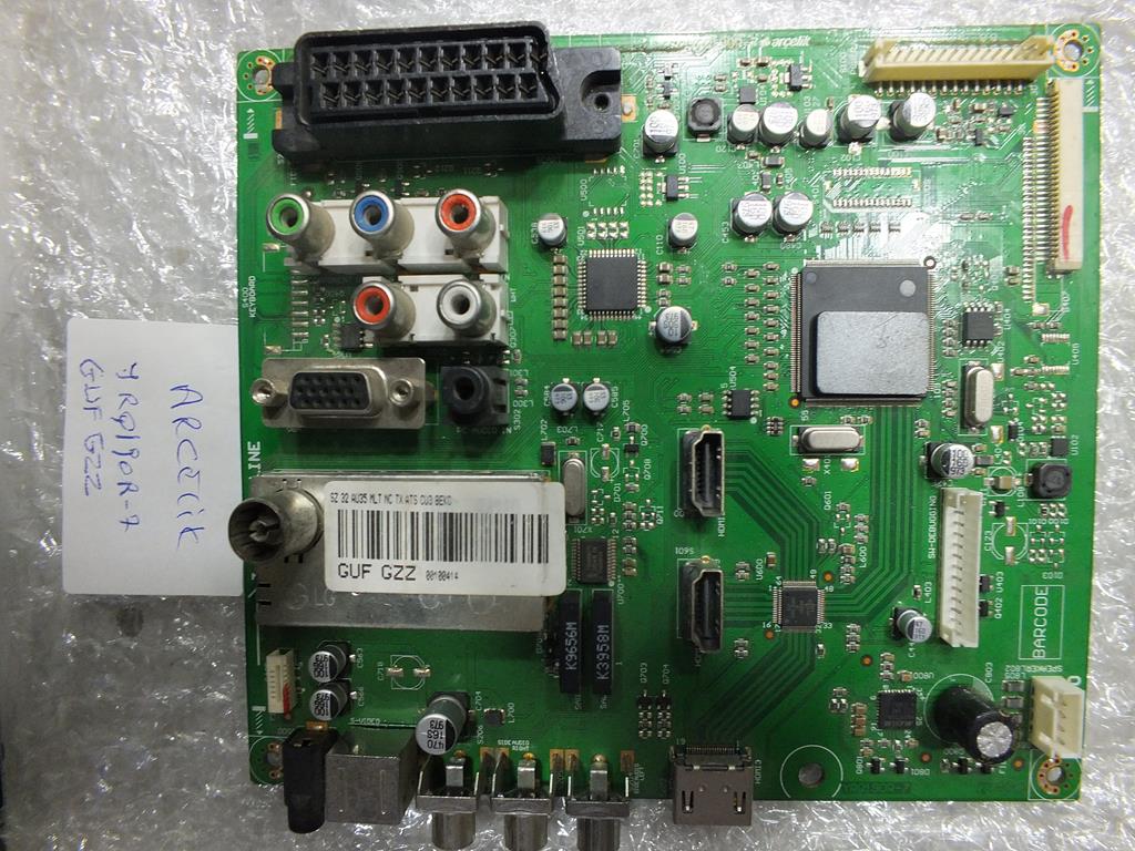 YRQ190R-7 - GUF GZZ - GUFGZZ - AUO T315XW02 V.W - BEKO F 82-507 B 3HD LCD TV - MAIN BOARD - ARÇELIK BEKO ANAKART